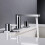 Torres de Luxo para Lavabo 3 Furos, Torneira de Banheiro 2 Manípulos 8 Polegadas, com Dreno Pop-up 3