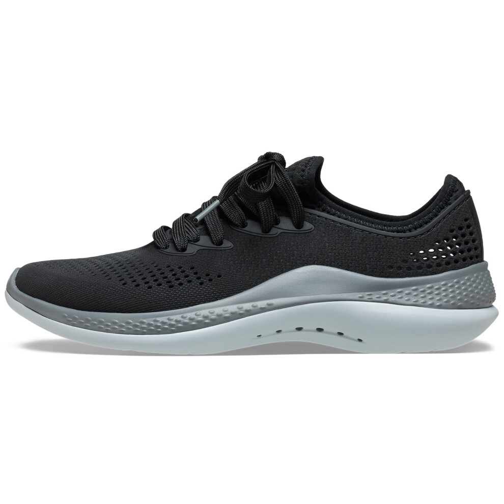 Crocs Women's LiteRide 360 Pacer Sneakers Black/Slate Grey Numeric_9
