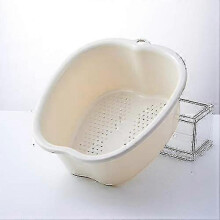 Large Foot Bath Spa Bowl Plastic Pedicure Bowl Massage Foot Bath Compatible with Pedicure, Detoxification And Massage, Perfect Compatible with Soaki