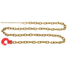 MyTee Products Winch Choker Choker 3/8 """" x 10 'i choker hook w/stalowa stawka 14 """" limit obciazenia Long Grade G70 # 6 600 funtw | LOG LOTY LO