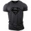 (L, Gray) Superman Vascular Gym Training Top 1