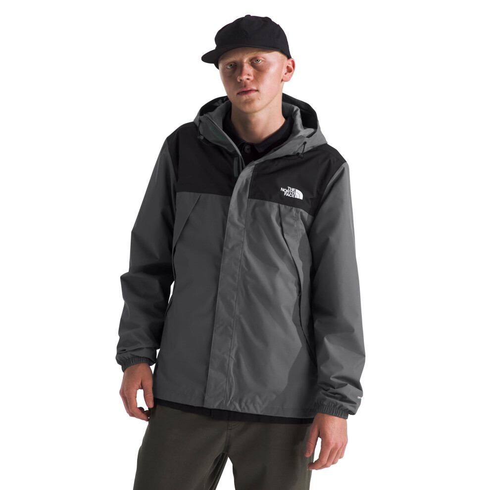 Veste imperm   able Antora pour homme THE NORTH FACE (tailles standard et grande) - Perle fum   e/Noir TNF - NPF XL