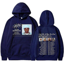 (2XL, Navy blue) Call Me If You Get Lost Hip Hop Hoodie Tyler The Creator Pri Hoodie Men Women Shirt Top
