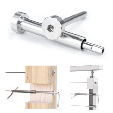 [Patente] Muzata Kit de Corrimão de Cabo Invisível 40Pares 1/8" Tensionador e Terminal Oculto em Aço T316