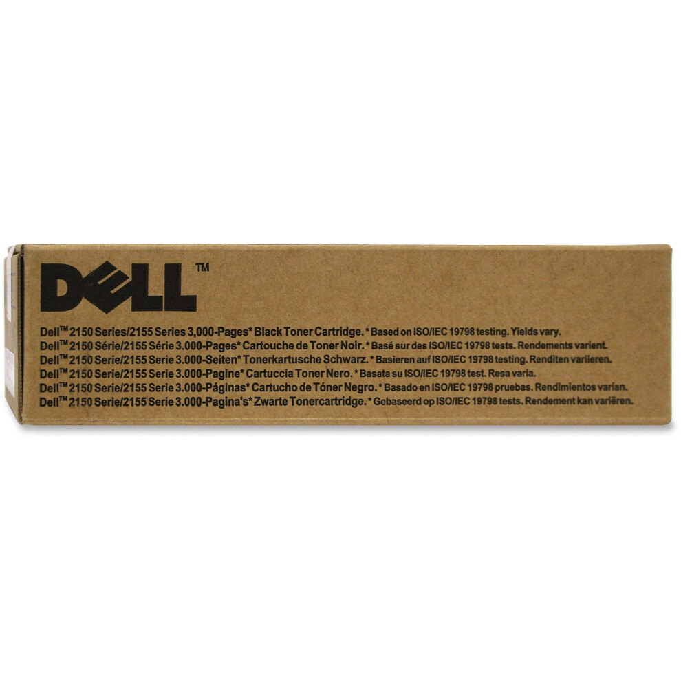 Cartouche de toner noir Dell N51XP pour imprimantes laser couleur 2150cdn/2150cn/2155cdn/2155cn