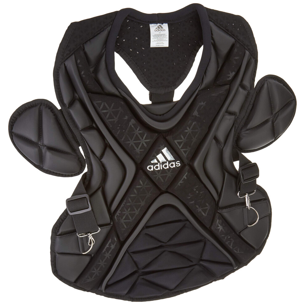 Photos - Protective Gear Set Adidas S99092 PRO Series Baseball Catcher's Chest Protector Gen 2 Prot ADIPROCPADTBLK 