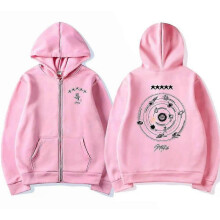(XL, Pink) Korean Stray Kids 5 Star Art Music Album Zipper Hoodie Men Women Casual Oversized Sweatshirts Kpop Hip Hop Trend Zip Up Jacket