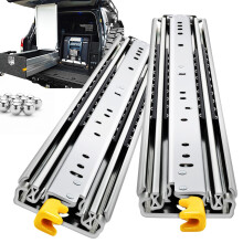Correderas para cajones resistentes YENUO con cerradura, 12, 14, 16, 18, 20, 22, 24, 26, 28, 30, 32, 34, 36, 38, 40, 44, 48, 52, 56 y 60 pulgadas