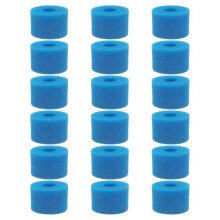18pcs for Intex Pure Spa Reusable Washable Foam Hot Tub Filter Cartridge S1 Type