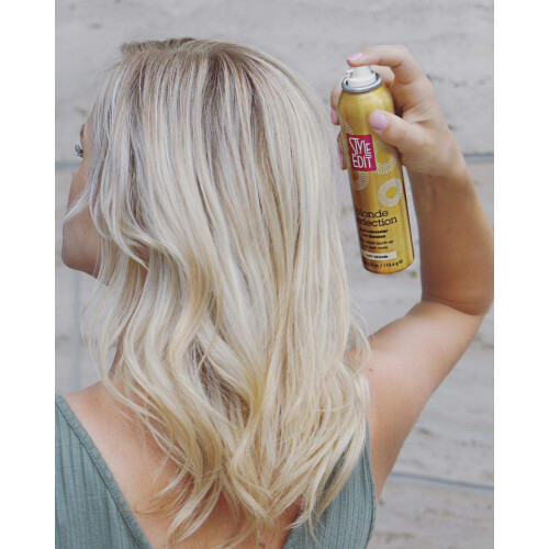 STYLE EDIT MEDIUM BLONDE Root Concealer Touch Up Spray (Multiple Colors Available) Instantly Covers Greys And Dark Roots 2