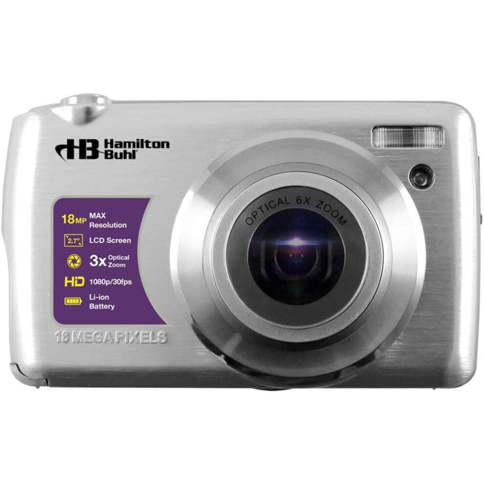 Appareil photo num   rique HamiltonBuhl Vivid Pro 18 MP avec zoom optique 8X