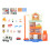 Bluey Hammerbarn Κέντρο Αγορών Mega Set, 4 Επίπεδα, 22" Ψηλό Playset με Lift και Τρόλεϊ 1