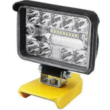(3inch) 204w Led Work Light 8600 Lm Flashlight For Dewalt Xr 18v 20v Lithium Battery