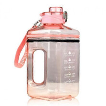 (pink 2) 2 Litre Water Bottle With Straw, Leak Proof Tritan Sports Water Bottles