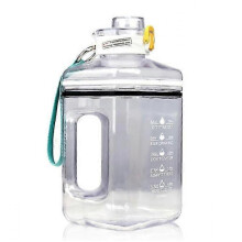 (transparent) 2 Litre Water Bottle With Straw, Leak Proof Tritan Sports Water Bottles