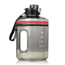 (black 2) 2 Litre Water Bottle With Straw, Leak Proof Tritan Sports Water Bottles