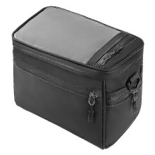 (Black) Handlebar Bag Bicycle Bicycle Basket Front 5l Bicycle Bag Handlebar For Bicycle And Electric Bicycles With Transparent Pvc Window