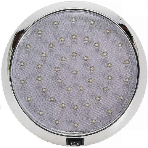 Rv Interior Light, 12v Led Ceiling Dome Roof Light, Cavan Interior Lighting with On/off Switch, Interior Spot Reading Lights 46 Led 1