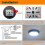 Rv Interior Light, 12v Led Ceiling Dome Roof Light, Cavan Interior Lighting with On/off Switch, Interior Spot Reading Lights 46 Led 3