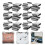 50pcs Solar Panel Cable Clips 3