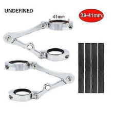 (39-41mm Chrome) Motorcycle Headlight Mount Bracket Clamp 37mm 41mm 49mm 54mm Fork Tube Spotlight Holder Universal For Harley Dyna Chopper Bobber