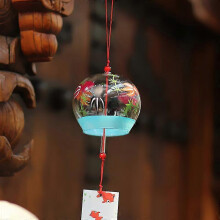 Japanese Edo Furin Glass Wind Chimes Bells Birthday Christmas Home Decors