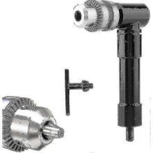 Professional Angle Drill Adapter, Quick Change Adapter for Tight Drilling Angle Workspace, Right Angle Drill Attachment for Portable Electric Drills [
