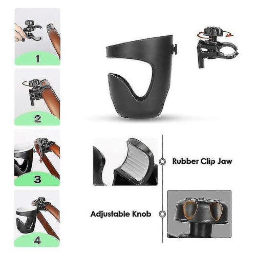 Boat Rail Cup Holder Universal Drinks Holders Rotation Adjustable Clamp Boat Drink Holder,2pcs 2