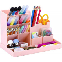 Desk Organizer Pen Pencil Holder for Desk, Cute Stationery Home Office School Desk Pencil Holder, Pencil Storage Holder