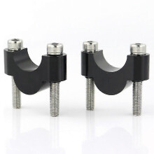 (Black Riser 20mm) 1 1/8" 28mm Handlebar Risers Fat Bar Mount Riser Fit For Suzuki V-strom 1000 Dl1000xa Dl1000xt 2018 2019 Gsx-s750 2017-2020