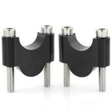 (Black Riser 30mm) 1 1/8" 28mm Handlebar Risers Fat Bar Mount Riser Fit For Suzuki V-strom 1000 Dl1000xa Dl1000xt 2018 2019 Gsx-s750 2017-2020