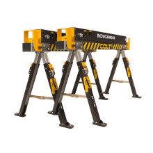 Roughneck 35-602 COLT 600E Sawhorse Trestle Twin Pack Heavy Duty Steel ROU35602