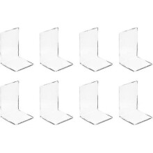 Book Ends,acrylic Bookends, Clear Bookends, Book Stopper, Clear Book Holder