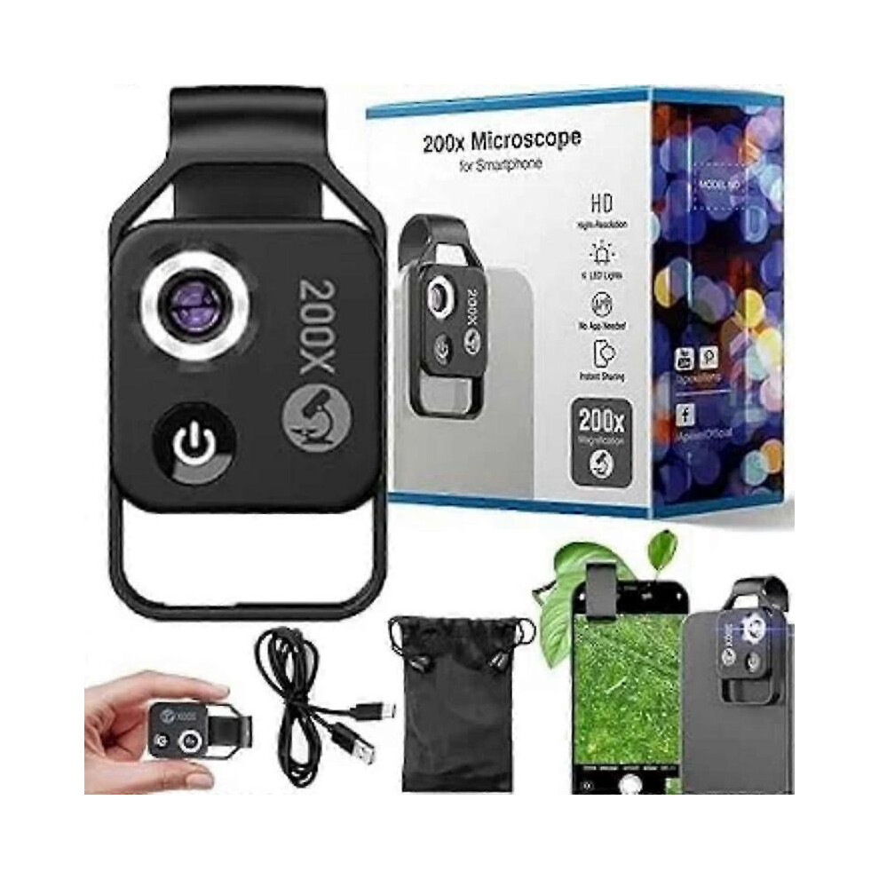 Nano Zoom 200X For Iphone, 2025 New 200X For Iphone, Nano Zoom 200X Magnification Zoom With Cpl Lens