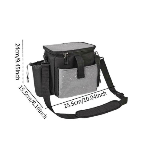 Disc Golf Bag Fits up to 13+ Discs Disc Golf Starter Bag with Bottle Holder 2