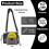 Disc Golf Bag Fits up to 13+ Discs Disc Golf Starter Bag with Bottle Holder 4