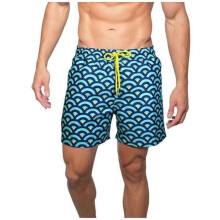 (M, Style 2) Mens Swim Trunks With Compression Liner