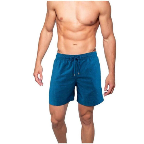 (M, Style 1) Mens Swim Trunks With Compression Liner