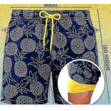 (XL, Style 11) Mens Swim Trunks With Compression Liner