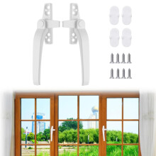 MATSOONY 2 Pack Fenstergriffe, Doppelverglasung Fenstergriffe, Fenstergriff de remplacement, Fenstergriff de remplacement Kit, droite / gauc