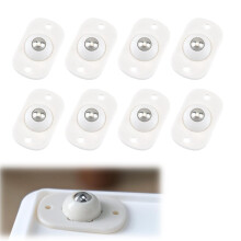 8 Pack Appliance Slider avec auto-adhérant Mini-roulettes - 360 degrés pivotantes pour le mouvement simple de machines à café, troupeaux,