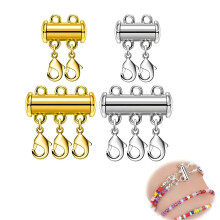 4 pièces bouchons de collier de couche magnétique - Multi-fil connecteur et séparateur bouchons, coulissante tube bouchons pour simple
