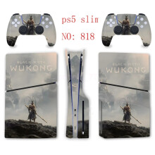 (PS5 SLIM-818) Wukong PS5 Slim Disk Decal Skin Sticker Wrap for PlayStation 5 Slim Console
