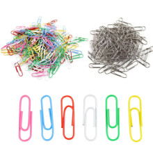 200 PCS Pinces à papier en métal, grandes pinces à bureau, pinces en métal pour articles scolaires, pinces à papier gigantesque pour bureau,