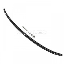(Black Trim) Motorcycle CNC Windscreen Trim Black/Chrome Windshield Trim Aluminum For Harley Touring Street Glide Electra Glide 2014-2021 22