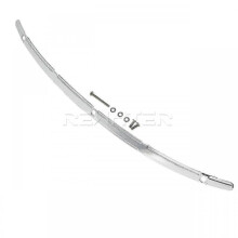 (Chrome Trim) Motorcycle CNC Windscreen Trim Black/Chrome Windshield Trim Aluminum For Harley Touring Street Glide Electra Glide 2014-2021 22