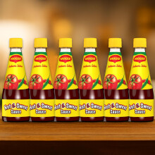 Maggi Hot & Sweet Tomato Chilli Sauce – 400g (Pack of 6) | Sweet & Spicy Condiment | Made with Real Tomatoes | Total: 2.4kg