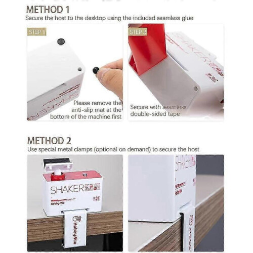 Portable Electric Paint Shaker Mixer for Models High Torque, Centrifugal Mixing, Automatic Stop 1