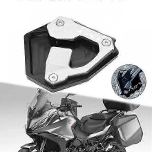 (Silver) For Honda NT 1100 NT1100 nt1100 nt 1100 2021 2022 2023 Motorcycle Kickstand Extension Plate Foot Side Stand Enlarge Pad maxpower