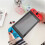 (#13) For Nintendo Switch/Lite Accessories Silicone Joystick Thumb Grip Caps Cover 4Pc 6